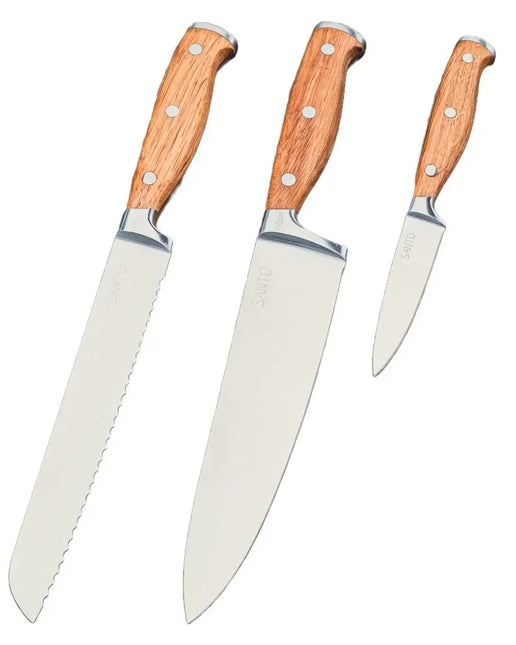 Hâws Santo kockset med 3 delar, handtag i ekträ FSC-certifierat