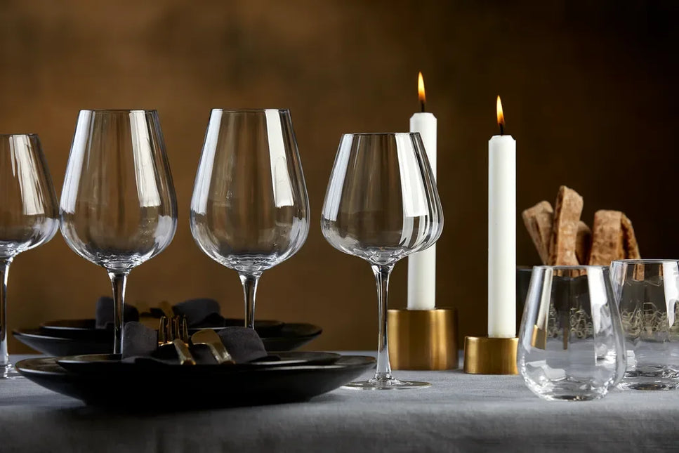 Laguiole By Hâws vattenglas 350 ml Waves, 6-pack