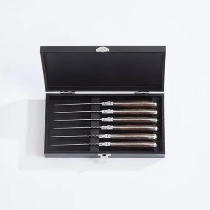 Laguiole By Hâws grillknivar 6-pack, handtag i wengéträ