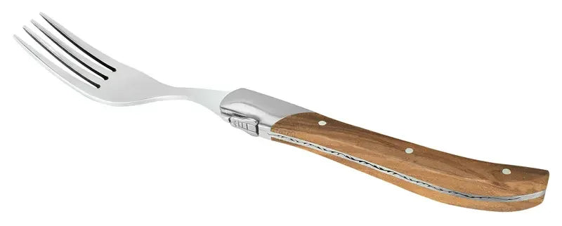 Laguiole By Hâws grillgafflar 6-pack, handtag i olivträ