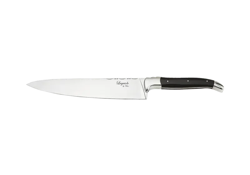 Laguiole By Hâws kockkniv 25,4 cm, handtag i svart trä