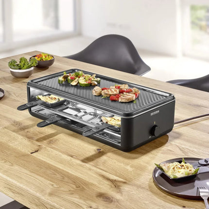 Raclette Black line 8st pannor RG 2365