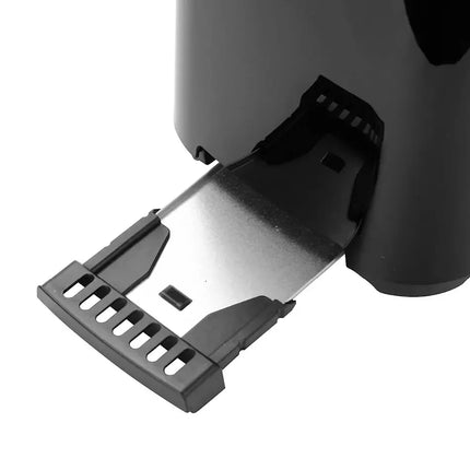 Utdragbar metallbricka i svart köksredskap från Nordic Cookware, detaljvy